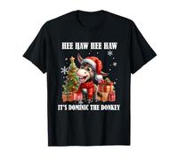 Funny Christmas Italian Christmas Donkey Dominic The Donkey T-Shirt