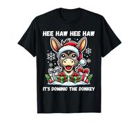 Funny Christmas Italian Christmas Donkey Dominic The Donkey T-Shirt