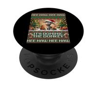 Funny Christmas Italian Christmas Donkey Dominick The Donkey PopSockets Adhesive PopGrip