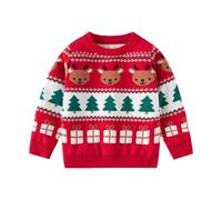 Funny Christmas Jumper Kinedr, Christmas Jumper Kinedr Cotton, Christmas Sweater Reindeer Jacquard Crew Neck Christmas Winter Jumper Christmas Sweatshirt Long Sleeve Christmas Costume