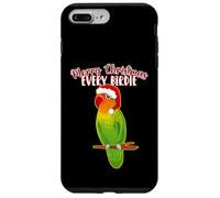 Funny Christmas Lovebird Agapornis design for bird lovers Case for iPhone 7 Plus/8 Plus