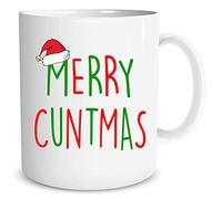 Funny Christmas Mug Gift Present Merry Christmas Cup Coworker C*nt Secret Santa Gifts for Him Work Colleague Office for Her Xmas WSDMUG1516