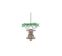 Funny Christmas Ornaments Wooden Santa Claus Elk Naughty Ugly Ornaments for