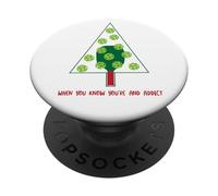 Funny Christmas Pickleball Obsessed PopSockets Adhesive PopGrip