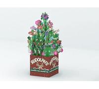 Funny Christmas Pop Up Card. Rudolph's Reasonably Rude Christmas Card. A4 Sized so it Can be Posted Throught a Postbox. Assembly is 5 Seconds and is Absolutely Guaranteed to Make Anyone Giggle.