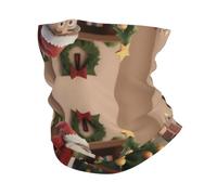 Funny Christmas Print Headband Neck Gaiter Head Wrap Headwear
