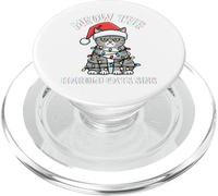 Funny Christmas Sarcastic naughty meow the harold cats sing PopSockets PopGrip for MagSafe