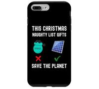 Funny Christmas Save The Planet Climate Change Naughty List Case for iPhone 7 Plus/8 Plus