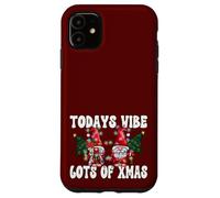 Funny Christmas Saying For Family Lots Of Xmas Santa Gnome Case for iPhone 11