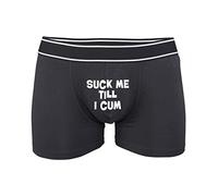 Funny Christmas Shorts Boxer Suck It Till It Cum Funny Offensive Xmas Festive Gift Men's Underwear