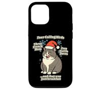Funny Christmas Song Cat Meme Merch Santa Hat Kitty Kitten Case for iPhone 12/12 Pro