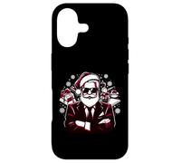 Funny Christmas Spy Santa Agent For Men Women Secret Agent Case for iPhone 17