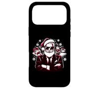 Funny Christmas Spy Santa Agent For Men Women Secret Agent Case for iPhone 17 Pro Max