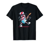 Funny Christmas Sweets with Guitar for Peppermint Lovers T-Shirt