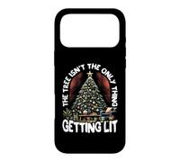 Funny Christmas Tree Getting Lit Holiday Drinking Humor Case for iPhone 17 Pro Max
