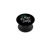 Funny Christmas Tree Lights Ugly Sweater Peace On Earth PopSockets Adhesive PopGrip