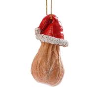 Funny Christmas Tree Ornament Set with Rude Baubles Acrylic Prank Ballballs Hanging Decor for Xmas Tree Car Rearview Mirror Decoration and Secret Santa Gag Gift Exchange