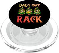 Funny Christmas Trees Singing baby got rack Xmas PopSockets PopGrip for MagSafe