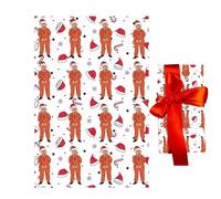 Funny Christmas Wrapping Paper | Novelty Gift Wrap Sheets | Colorful Wrapping Paper for Anniversary Birthday and Party, Funny Wrapping for Friends and Family for Gift Bellv