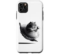 Funny Chubby Ballet Kitty Cat Wearing a Tutu Dancing. Case for iPhone 11 Pro Max