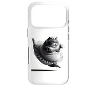 Funny Chubby Ballet Kitty Cat Wearing a Tutu Dancing. Case for iPhone 17 Pro