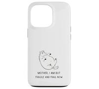 Funny Chubby Unicorn Drama Quote Sarcastic Design Case for iPhone 13 Pro