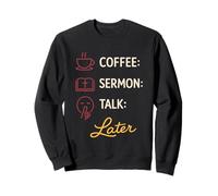Funny Church Sunday Sermon Christian Humor Sunday Mood Sweatshirt