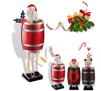 Funny Cigarette Dispenser, Santa Cigarette Case Holder for King Size, Prank Popup Cigarettes Holder Box Strange Uncle/santa (Santa)