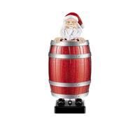 Funny Cigarette Dispenser,Weird Old Man in The Wooden Barrel Cigarette Box Figurines Statue,Creative Spoof Cigarette Box,for Christmas Prank Toy Gift for Man,Unique for Smokers