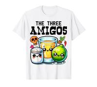 Funny Cinco De Mayo Tequila Fiesta The 3 Three Amigos T-Shirt