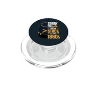 Funny Civil War Reenactment Living History Reenactor PopSockets PopGrip for MagSafe