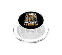 Funny Claims Insurance Adjuster Quote Humor PopSockets PopGrip for MagSafe