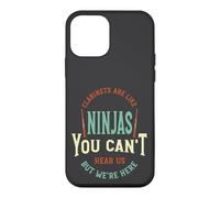 Funny Clarinet humor Clarinets are like ninjas Case for iPhone 12 mini