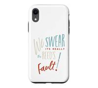 Funny Clarinet We swear it's really the reed's fault Case for iPhone XR