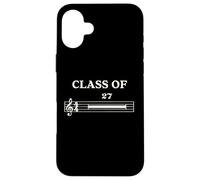 Funny Class of 2027 for Marching Band or Orchestra Nerd Case for iPhone 16 Plus