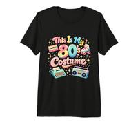 Funny Classic Throwback 80s Costume Retro Fun Times 80's Premium T-Shirt