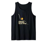 Funny Climbing Pun Feeling Boulder Than Ever Tank Top