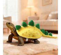Funny Clothes For Turtle Anima, Small Tortoise Costume, Tortoise Dinosaur Outfit, Adjustable Strap Dinosaur Design Outfit, For Party Photos Events Pet