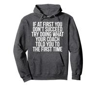 Funny Coaching Quote Football Coach Gift from Players Coach Pullover Hoodie