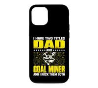 Funny Coal Miner Dad Miners Fathers Day Case for iPhone 12/12 Pro