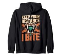 Funny Cobra Keep Your Distance I Bite Gift For Zip Hoodie