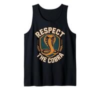 Funny Cobra Respect The Cobra Lovers Tank Top