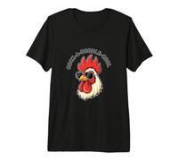 Funny Cock A Doodle Cool Chicken Lover Pun Premium T-Shirt