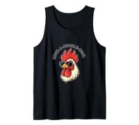 Funny Cock A Doodle Cool Chicken Lover Pun Tank Top
