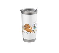 Funny Cockapoo Bunny Easter Egg Kids Mens Womens Easter Day Stainless Steel Insulated Tumbler