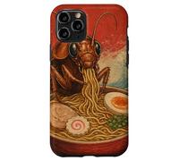 Funny Cockroach Eating Ramen Art Japanese Case for iPhone 11 Pro