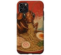 Funny Cockroach Eating Ramen Art Japanese Case for iPhone 11 Pro Max