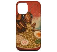 Funny Cockroach Eating Ramen Art Japanese Case for iPhone 12/12 Pro
