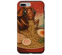 Funny Cockroach Eating Ramen Art Japanese Case for iPhone 7 Plus/8 Plus