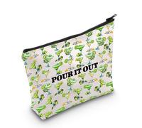 Funny Cocktail Margarita Gift Pour It Out Makeup Bag Sweet Magnolia Toiletry Bag Drinking Lover Gift